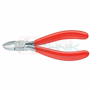 7701115 KNIPEX kleště štípací malé s fazetou, rukojeti potažené PVC, délka 115mm